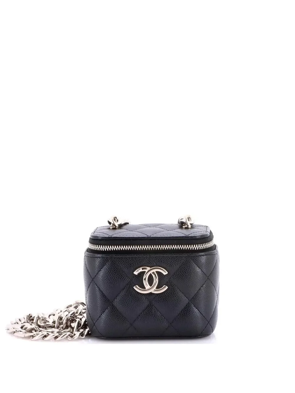 Chanel Coco Enamel Strap Vanity Case #269226C29B